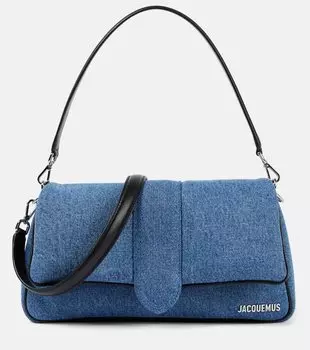 Джинсовая сумка на плечо le bambimou Jacquemus, синий