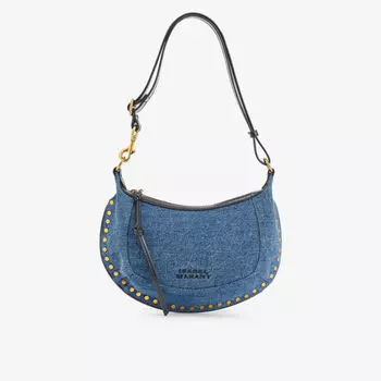 Джинсовая сумка на плечо oskan moon с заклепками Isabel Marant, синий