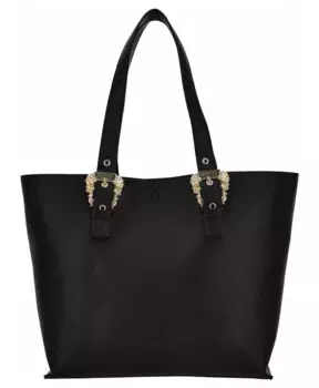 Джинсовая сумка от кутюр Versace, черный