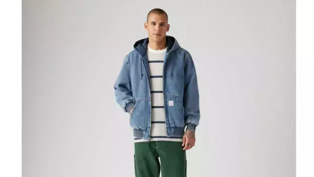 Джинсовая толстовка Potrero Levi's, цвет Get Involved T - Medium Wash
