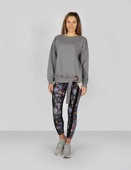 Джинсовая толстовка женская серая Trussardi, серый