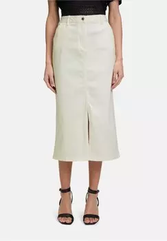 Джинсовая юбка A-line skirt Betty Barclay, кремовый