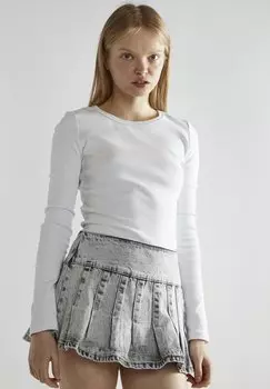 Джинсовая юбка A-line skirt Glamorous, цвет Bleach Acid Black