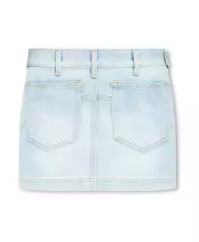 Джинсовая юбка Abra The Attico, синий