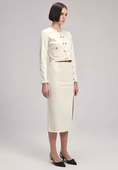 Джинсовая юбка adL, кремовый