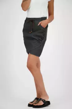 Джинсовая юбка Alife & Kickin "LucyAK DNM Юбка Женская", черный