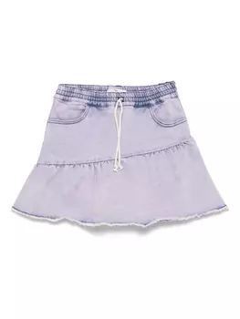 Джинсовая юбка Andorine, фиолетовый