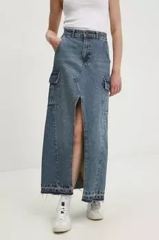 Джинсовая юбка Answear Lab, синий