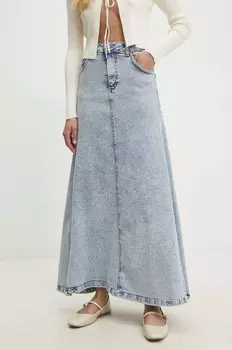 Джинсовая юбка Answear Lab, синий