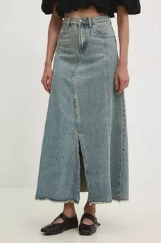 Джинсовая юбка Answear Lab, синий