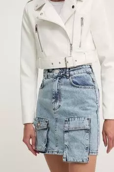 Джинсовая юбка Answear Lab, синий