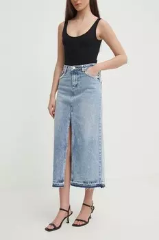 Джинсовая юбка Artigli, синий