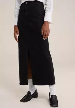 Джинсовая юбка Blue Ridge WE Fashion, черная