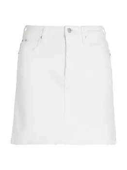 Джинсовая юбка Calvin Klein Jeans, белый