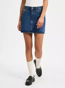 Джинсовая юбка Calvin Klein Jeans, синий