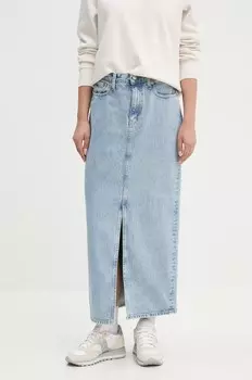Джинсовая юбка Calvin Klein Jeans, синий
