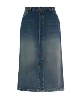 Джинсовая юбка Carhartt Wip, синий