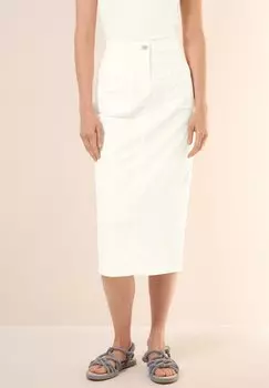 Джинсовая юбка Cecil, белый