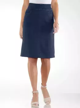 Джинсовая юбка Classic Basics, синий