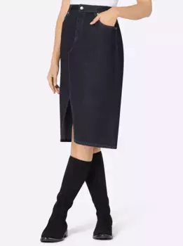 Джинсовая юбка Creation L, синий