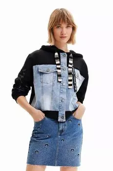 Джинсовая юбка Desigual, синий