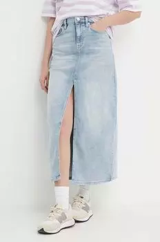 Джинсовая юбка Dkny, синий