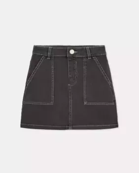 Джинсовая юбка для девочки Coconut El Corte Ingls, серый