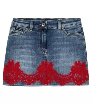 Джинсовая юбка Dolce&Gabbana, синий