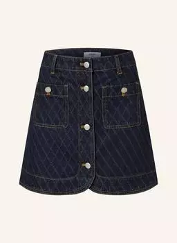 Джинсовая юбка фанджа Suncoo, синий