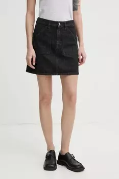 Джинсовая юбка Filippa K, черный