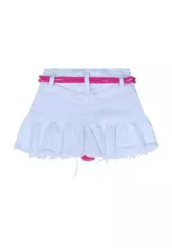 Джинсовая юбка Fun&Fun, белая