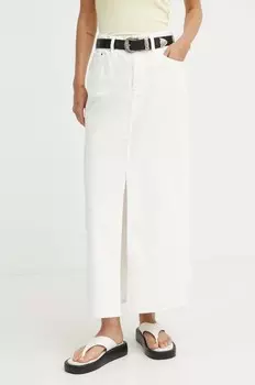 Джинсовая юбка G-Star Raw, бежевый