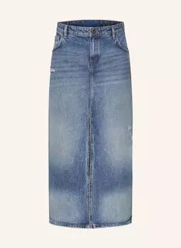 Джинсовая юбка гебана Hugo Blue, синий