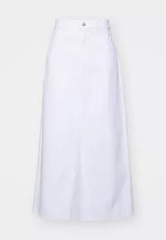 Джинсовая юбка Gestuz, белый деним Mily Long Skirt