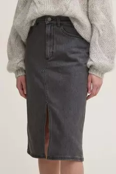 Джинсовая юбка Gestuz, серый