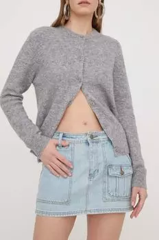Джинсовая юбка Guess Originals, синий