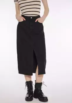 Джинсовая юбка HaILY’S "MD C ST De44ni", черный