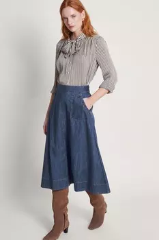 Джинсовая юбка Harper Monsoon, синий