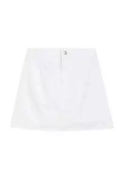 Джинсовая юбка хлопок мини длина Calvin Klein Jeans, синий