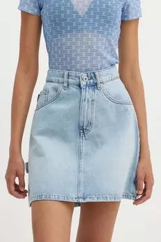 Джинсовая юбка Hugo Blue, синий