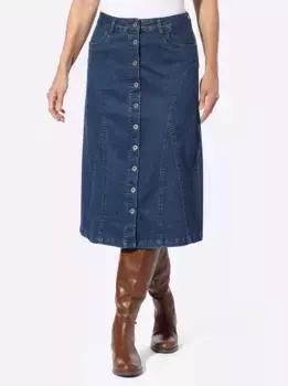 Джинсовая юбка Inspirations Inspirationen, синий