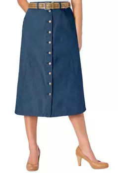 Джинсовая юбка Inspirations Inspirationen, синий