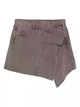 Джинсовая юбка JNBY, серый