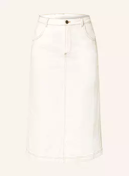 Джинсовая юбка jozastreet American Vintage, белый