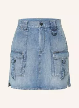 Джинсовая юбка карго viktoria G-Star RAW, цвет G341 sun faded thames