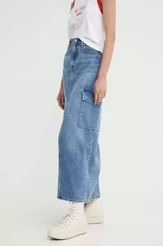 Джинсовая юбка Levi's, синий