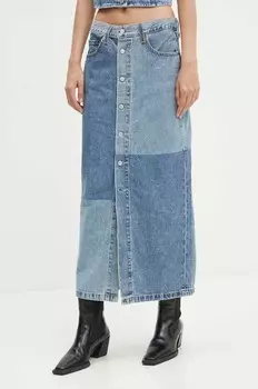 Джинсовая юбка Levi's, синий