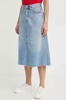 Джинсовая юбка Levi's, синий