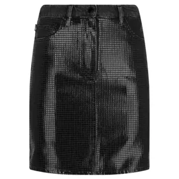 Джинсовая юбка Love Moschino, черный