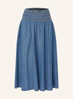 Джинсовая юбка Maje, синий